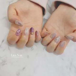 ネイル モチの良さ◉ フィルインネイル♡のネイルデザイン