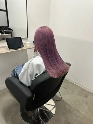 ロング カラー 髪質改善/ブリーチ/ メンズパーマ遠藤勇輝のヘアスタイル