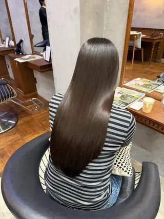 ロング 前畑 きりあのヘアスタイル