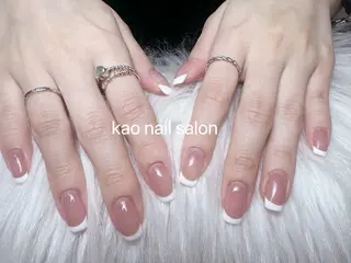ネイル kao nail マグネット/長さだしのネイルデザイン
