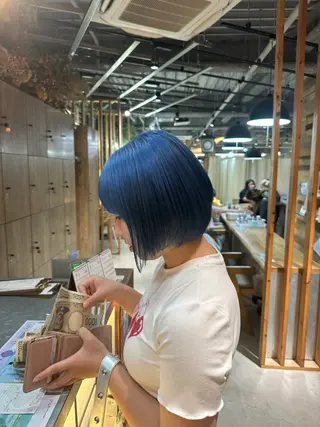 カラー 溜一太／似合わせ/ メンズカットのヘアスタイル
