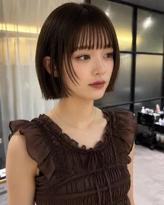 ショート 小宮山 桃加のヘアスタイル