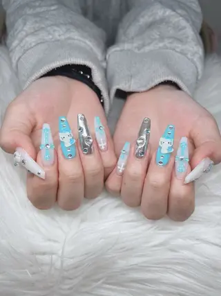 ネイル Lee Nails チップ長さだし専門店のネイルデザイン