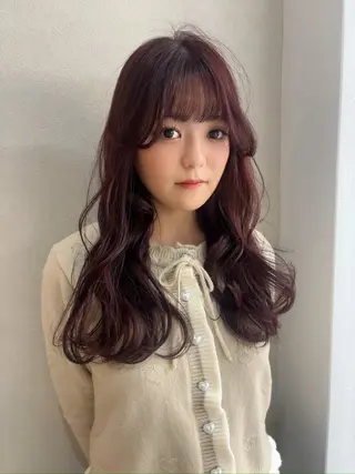 ロング カラー Zina 奈良 kannaのヘアスタイル