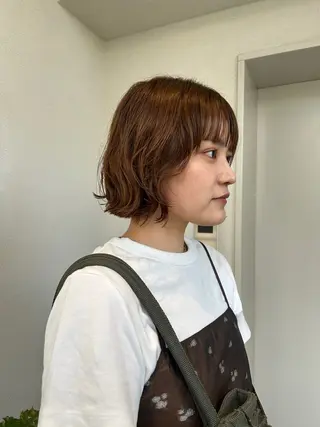 ショート パーマ ラフで可愛いヘア 🐈‍⬛Rukaのヘアスタイル