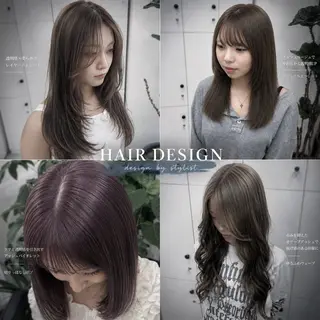 ミディアム カラー こうが JILLSTUDIOのヘアスタイル