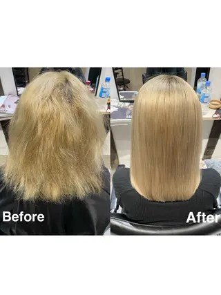 カラー 艶カラー 🩵NATSUKIのヘアスタイル