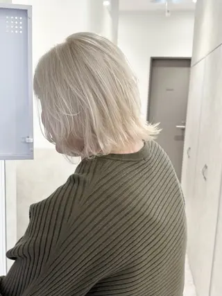 ショート カラー 札幌ブリーチカラー/ ダブルカラー/ドイのヘアスタイル