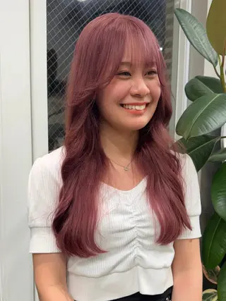 ロング カラー "Daisy" Rio /大名・天神のヘアスタイル