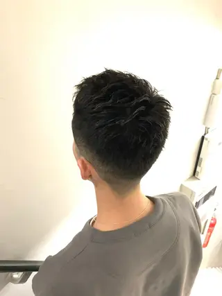 ショート メンズ 田中 千恩のヘアスタイル