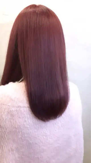 セミロング 河部 真子のヘアスタイル