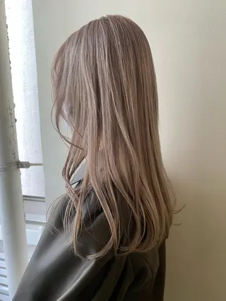 ロング カラー フレンチボブパーマ Yuukiのヘアスタイル