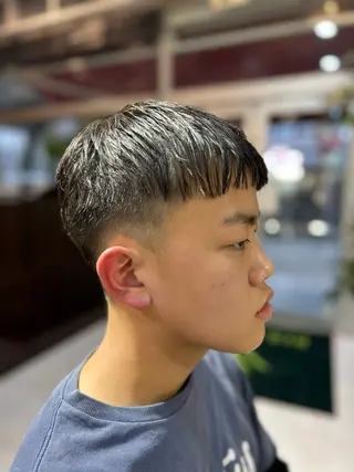 ショート メンズ 河原 卓司のヘアスタイル