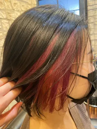 ショート カラー ブリーチカラー⸜♡⸝ クルミ🐍のヘアスタイル