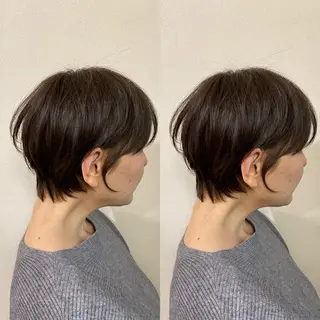 ショート ボブ/くびれヘア /MAHIROのヘアスタイル