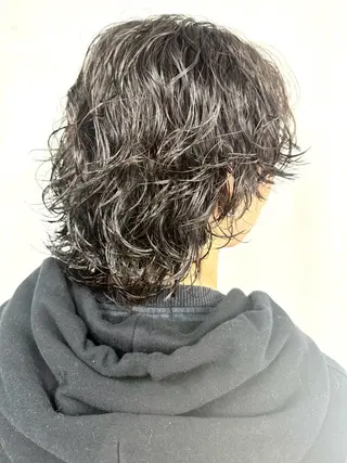 メンズ 沖縄メンズパーマ/ TSUME🌈のヘアスタイル