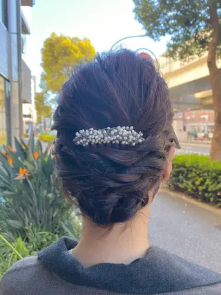 ミディアム ヘアアレンジ 🌟ハイライト/ハイ トーン🌟MIKIのヘアスタイル