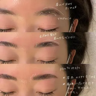 アイブロウ 吉祥寺kasumi 🌛eye/browのマツエク・マツパデザイン