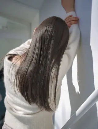 ロング BRITS 学芸大学 🌿 風斗のヘアスタイル