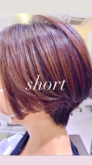 ショート ARMONY秋山輝也 コテ巻き風パーマ特化のヘアスタイル