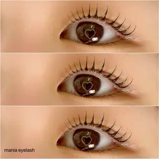 マツエク・マツパ mania eyebrowsのマツエク・マツパデザイン
