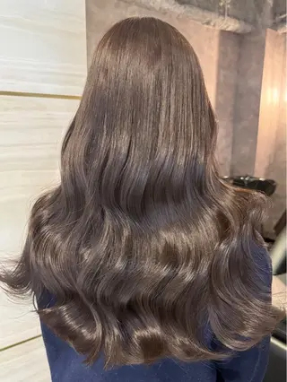 ロング 庄司蒼麻 艶カラー/モデル募集のヘアスタイル