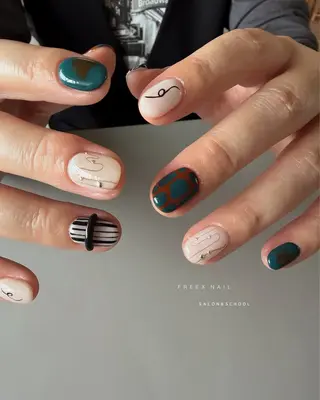 ネイル freex nail /ニュアンス/個性派のネイルデザイン