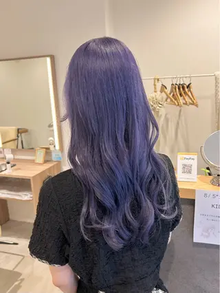 ロング カラー 🎀透明感カラー🎀 mikaのヘアスタイル