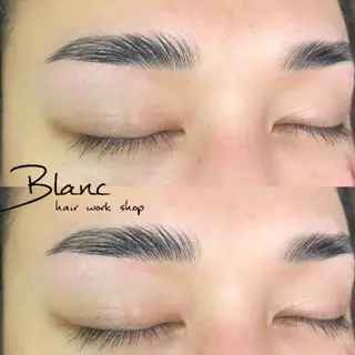 メンズ アイブロウ Blanc梅田茶屋町 【まつげパーマ・眉】のマツエク・マツパデザイン
