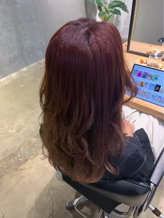 カラー 西村 颯世のヘアスタイル