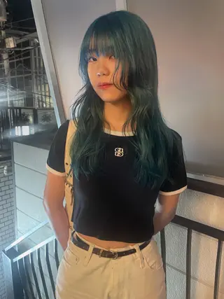 ロング カラー 似合わせカット/ naokoのヘアスタイル