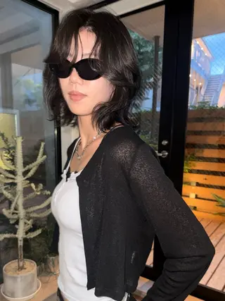 ショート カラー イシイ モエカのヘアスタイル