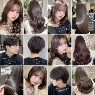 カラー ❤️Mimi/non ワンカラー❤️のヘアスタイル