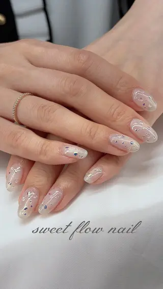 ネイル sweet flow nailのネイルデザイン