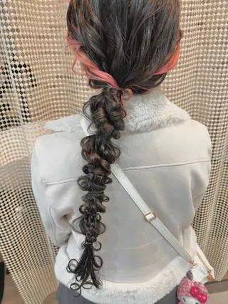 ロング rinrin 天文館のヘアスタイル
