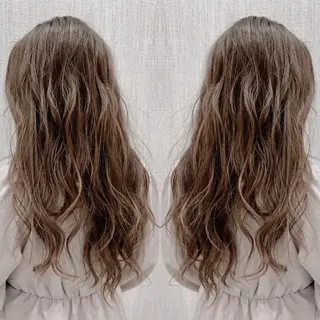 ロング カラー 店長✨レイヤー✖️ 髪質改善✖️韓国ヘアのヘアスタイル