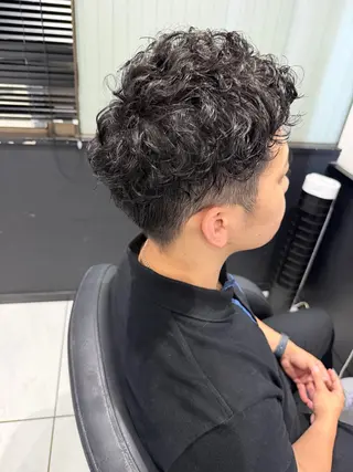 メンズ 長田 麻友子のヘアスタイル