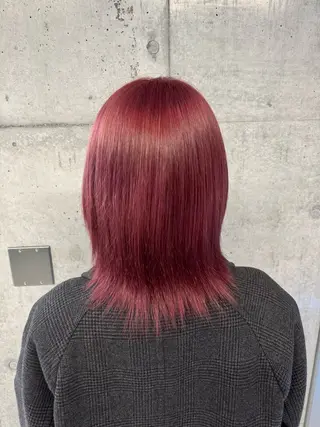 ミディアム カラー パーマ/カラー/ 特化🍇こ〜へい🍇のヘアスタイル