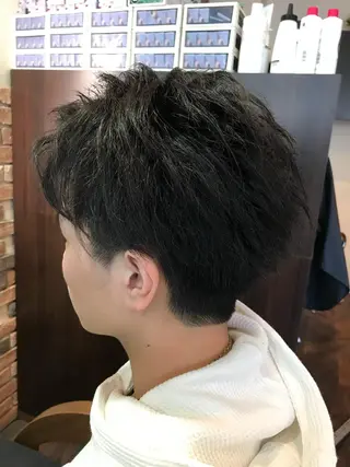 ショート メンズ Parfait 山本のヘアスタイル