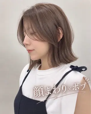 ミディアム 市毛 結菜のヘアスタイル