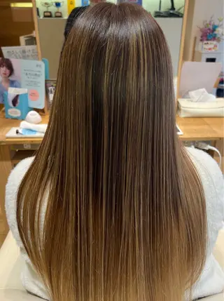 ロング カラー 清水 大樹のヘアスタイル
