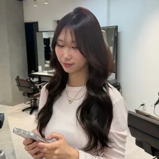 カラー 梅田♡韓国ヘア mao໒꒱のヘアスタイル
