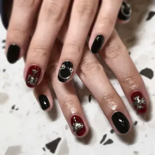 ネイル ⚜️個性派ネイル⚜️ ℝ𝕖𝕟𝕒🦉のネイルデザイン