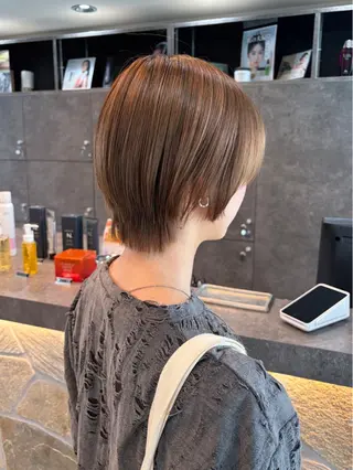 ショート 🪷透明感/艶カラー /レイヤー🪷🪽のヘアスタイル