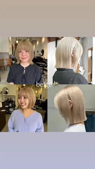 ショート 🎀HIYORI🎀 津田沼ブリーチ🫶のヘアスタイル