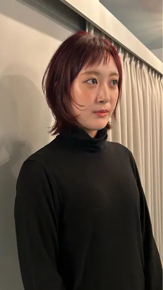 ミディアム ショートカットパー マ🫧kotoneのヘアスタイル