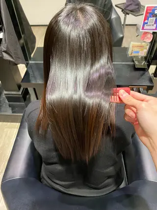 ロング 水野 聖哉のヘアスタイル