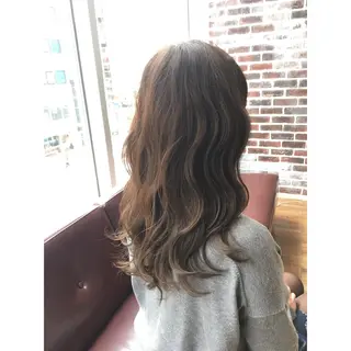 ロング カラー ヘアアレンジ 木下大地 HAIR Oneのヘアスタイル