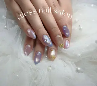 ネイル ゆり🌷 gloss nailのネイルデザイン