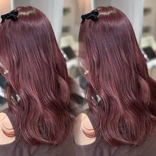 ロング カラー 新宿/艶カラー 🎀韓国ヘアKANAのヘアスタイル